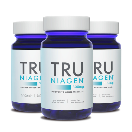 Tru Niagen® NAD+ **300MG PER SERVING** (30 Caps Per Bottle) 3 Mth Supply