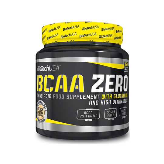 BioTechUSA BCAA Zero Amino Acid Glutamine Vit B6 Pineapple Mango Flavour | 360g