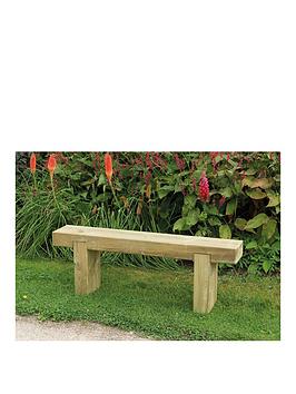 Forest Garden Sleeper Bench - 1.2M Long