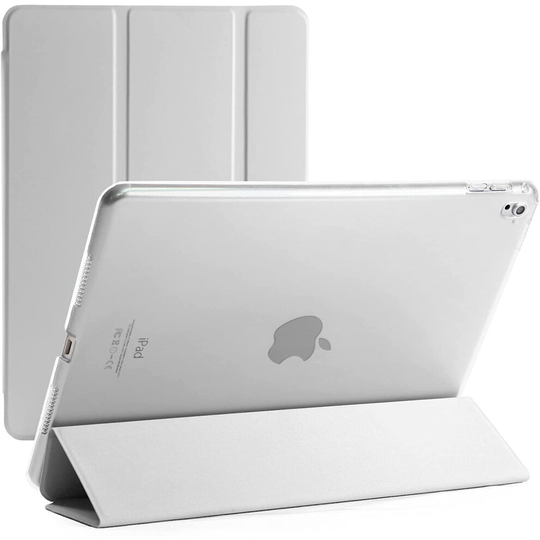 For Apple iPad Pro 9.7 2016 A1674/1675 Smart Case with Automatic Magnetic Wake/Sleep (White)