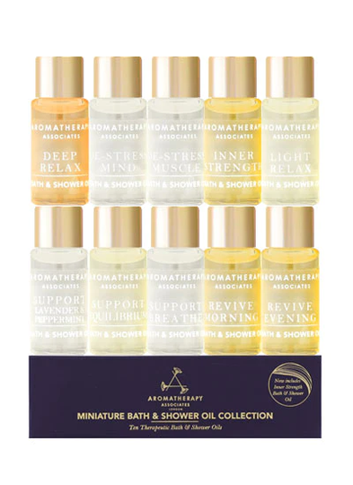 Aromatherapy Associates Miniature Bath & Shower Oil Collection 10x3ml