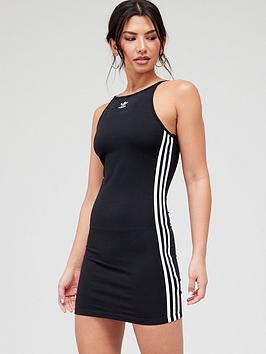 adidas Originals Mini Dress - Black, Black, Size S, Women