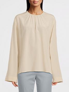 Joseph Braidwood Silk Crepe Blouse - Maplewood