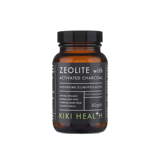 Kiki Health Zeolite Powder with Activated Charcoal 60g