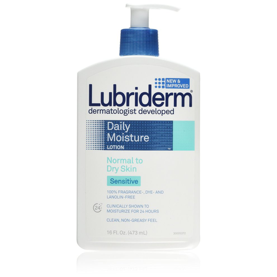 Lubriderm Sensitive Skin Therapy Moisturizing Lotion For Dry Skin 475 ml
