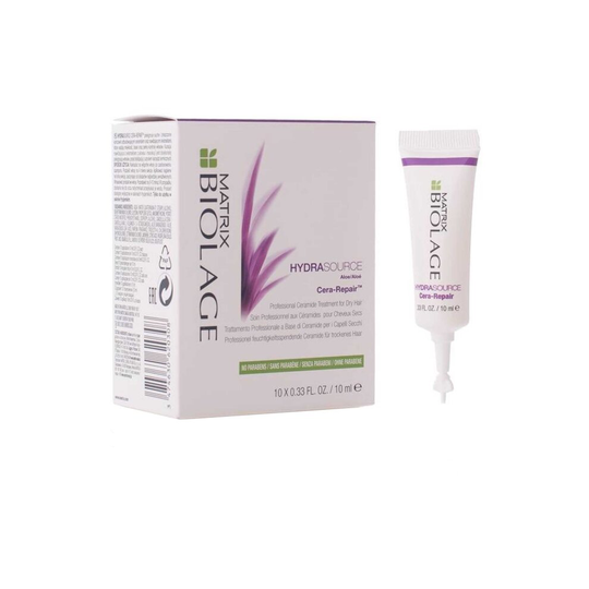 Matrix Biolage Hydra Source Cera Hair Repair Ceramide Treatment PRO 10 x 10ml for Dry Hair
