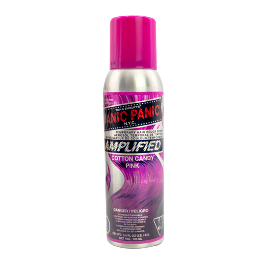 (Cotton Candy, Single Pack) Manic Panic- Strong Color Spray Uk Vegan Cruelty Free Temporary Hair Colour Range- Perfect Accessory If You're Searching F