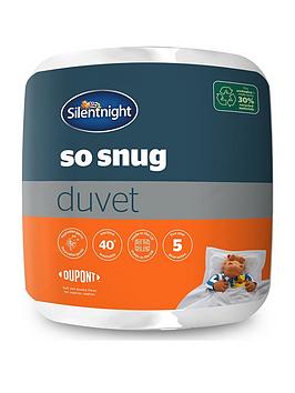 Silentnight So Snug 15 Tog Duvet - White