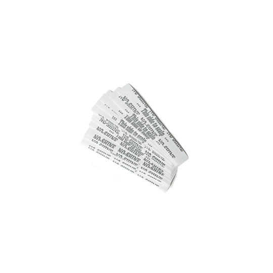 No Shine Bonding Double Sided Tape Walker 1/2" x 3" Straight Strip 36 Pieces Per Bag