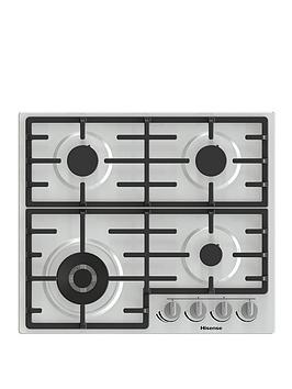 Hisense Gm663Xb 60Cm Wide Gas Hob - Stainless Steel