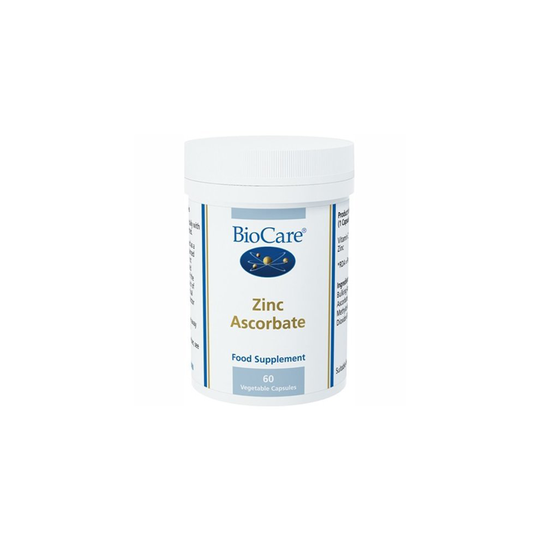 Biocare Zinc Ascorbate 45mg 60 Caps