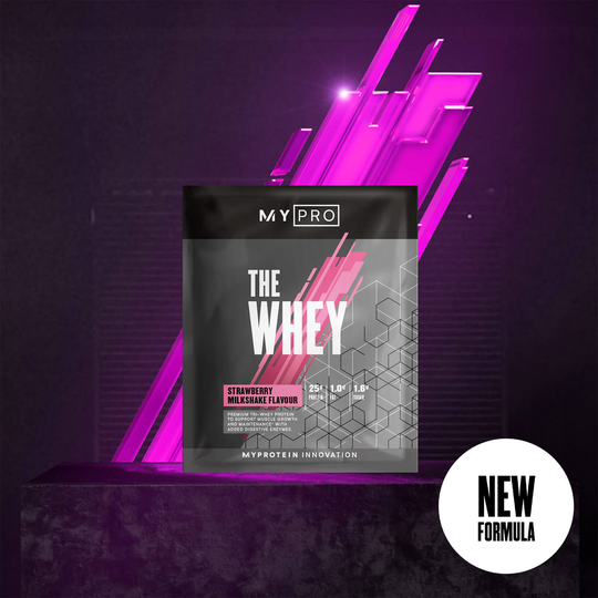 THE Whey (Sample) - 30g - Strawberry Milkshake