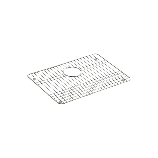 Kohler K-3192-ST 19.5 x 14 in. Basin Bottom Sink Rack, Stainless Steel