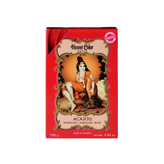 Henne Color Henna Powder Hair Colour Mahogany Red 100g