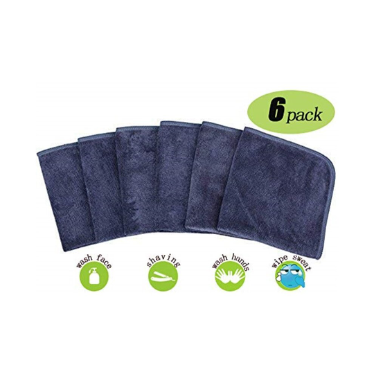 MAYOUTH Makeup Remover Cloths Microfiber Face cleaning Cloths Facial Towels Fast Drying Reusable Washcloths