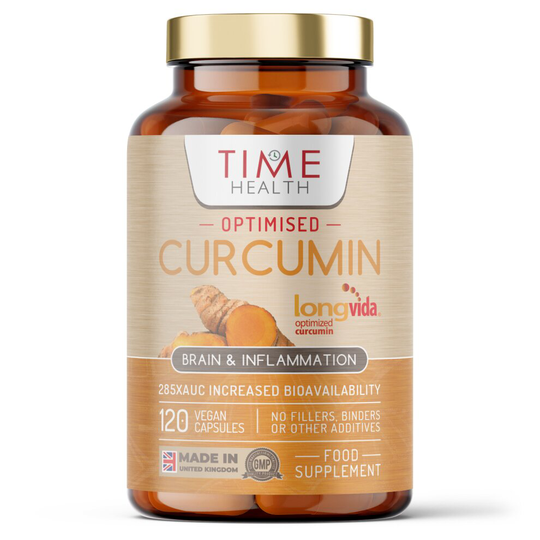 (120 Capsules) Longvida Optimised Curcumin Extract from Turmeric - Clinically Proven