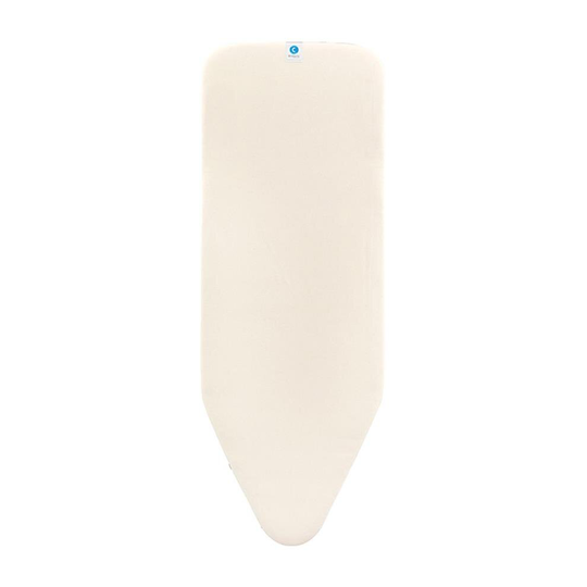 Brabantia Size C Extra Thick Felt & Foam Underlay Ironing Board Cover, 49" x 18", Ecru