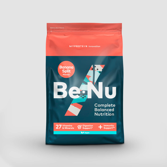 BeNu Complete Nutrition Vegan Shake - 14servings - Banana Split