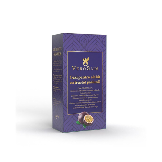 Slimming tea with passion fruit, 60g, Veroslim (supports metabolism)