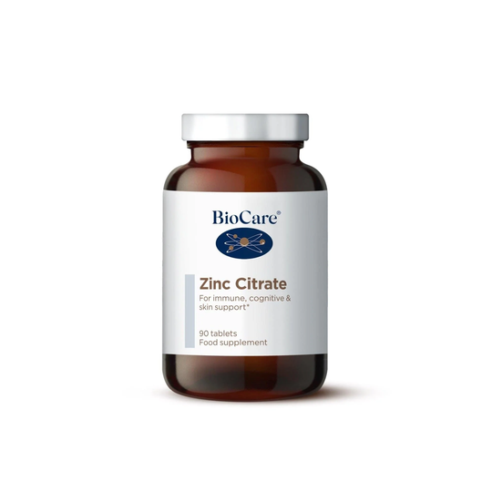 BioCare Zinc Citrate, 15mg, 90 Tablets