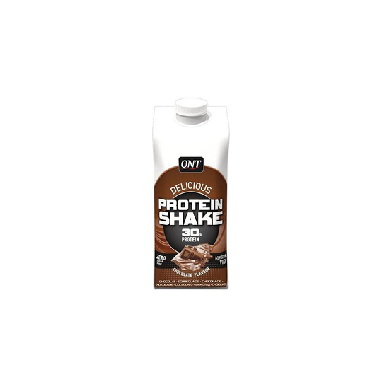 (Chocolate) QNT Delicious Whey Shake 100% Pure Whey Protein (30g) - 12 X 330ml