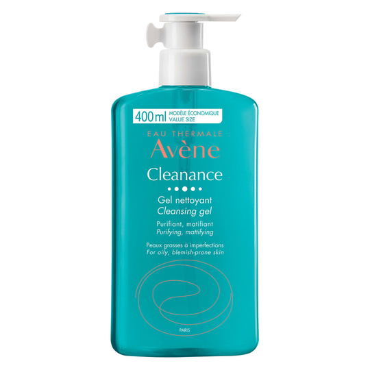 Avene Cleanance Cleansing Gel Cleanser for Blemish-Prone Skin 400ml