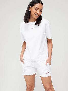 Hugo Shuffle Jersey T-Shirt - White