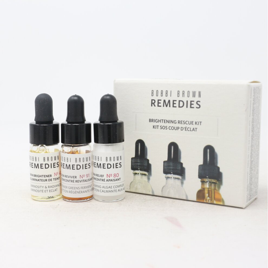 Bobbi Brown Remedies Brightening Rescue 3-Pcs Kit / New With Box
