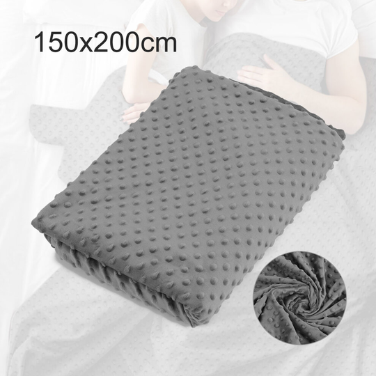 150*200cm Weighted Blanket Anxiety Reduce Cotton Blanket Double Size