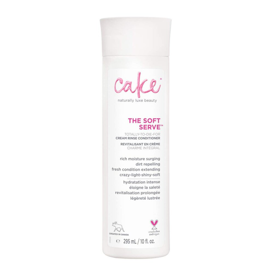 Cake Beauty The Soft Serve Cream Rinse Conditioner, 10 Ounces