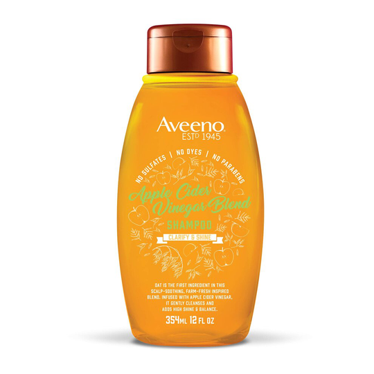 Aveeno Scalp Soothing Apple Cider Vinegar Blend Shampoo, 12 Ounce