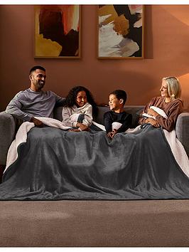 Silentnight Snugsie Supersized Blanket - Grey