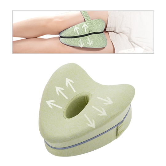 (Green ) Leg Pillow for Back Hip Legs&Knee Support Soft