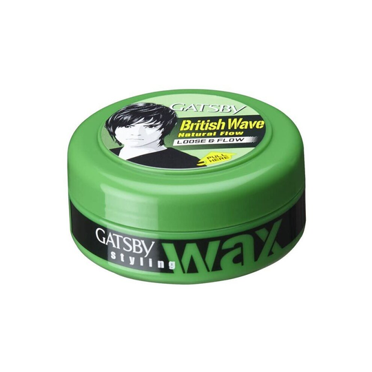 Gatsby Hair Styling Wax Loose & Flow 75g Green