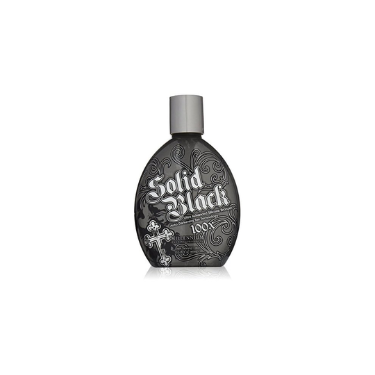 Millenium Tanning New Solid Black Bronzer Tanning Bed Lotion, 100x, 13.5-Ounce