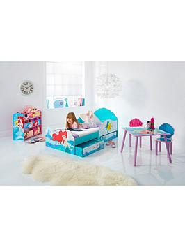 Disney Princess Ariel Kids Toddler Bed With Storage Drawers