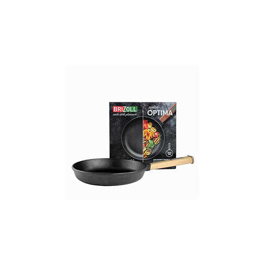 Cast Iron Frying Pan with Detachable Handle Brizoll (26 x 6.55 cm)