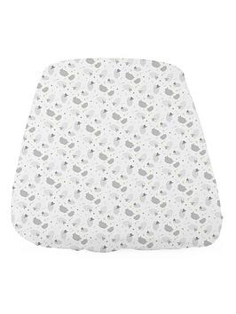 Chicco Next2Me Forever 2 Piece Fitted Crib Sheets- Grey Sheep