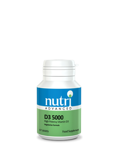 Nutri Advanced Vitamin D3 High Strength, 5000iu, 60 Tablets