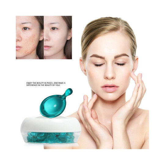 Blue Copper Peptide Capsule Essence Repair Moisturizing Nourishing Facial Serum