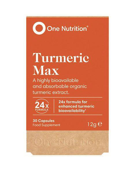 One Nutrition Turmeric Max, 30 Capsules
