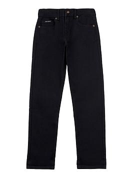 Boys, Lyle & Scott Straight Fit Classic Jean - Black Wash, Black Wash, Size Age: 3-4 Years