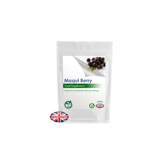 Maqui Berry - 120 Tablets (V) 1000mg Extract, Weight Loss Antioxidant