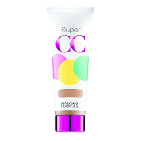 Physicians Formula Super CC Color-Correction + Care CC Cream, Light, 1.2 Ounces, SPF 30