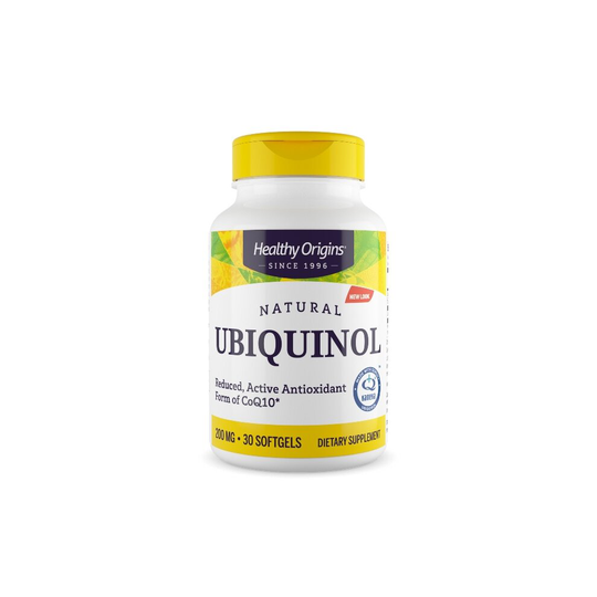 Healthy Origins Ubiquinol 200mg 30 Softgels