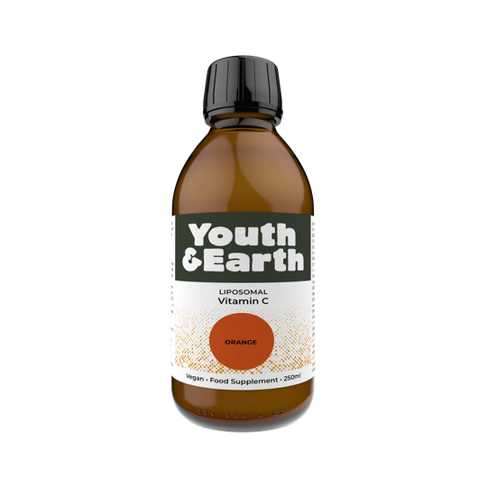 Youth & Earth Liposomal Vitamin C 1000mg, Orange 250ml