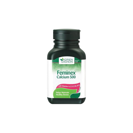 Adrien Gagnon Feminex Calcium 500 mg 30 Tablets