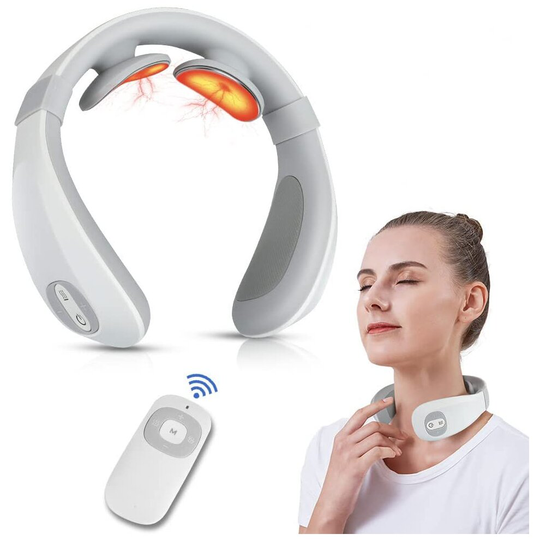 Neck TENS Machine with Heat Electric Neck Massager for Pain Relief UK