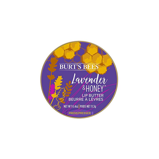 Burt�S Bees 100% Natural Origin Moisturising Lip Butter with Lavender and Honey, 1 Tin 11.3 g