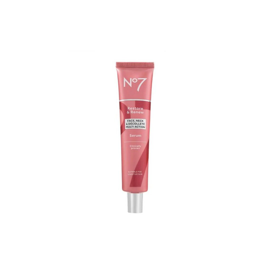No7 Restore & Renew Face & Neck Multi Action Serum 75ml